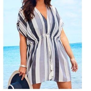 SWIMSUITS FOR ALL COVER UP BLUE